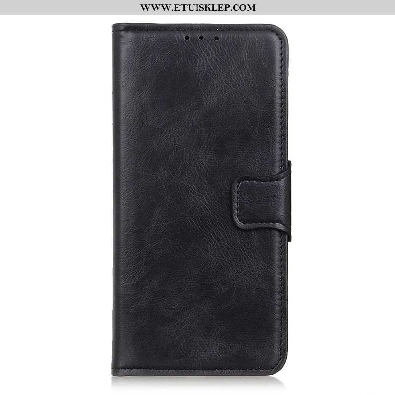 Etui Na Telefon Pokrowce do Xiaomi Redmi Note 11 Pro / 11 Pro 5G Dwustronne Zapięcie Z Efektem Skóry